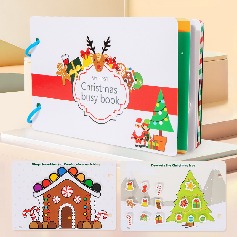 Детская занятая книга Монтессо – обзор и цена Kids First Education